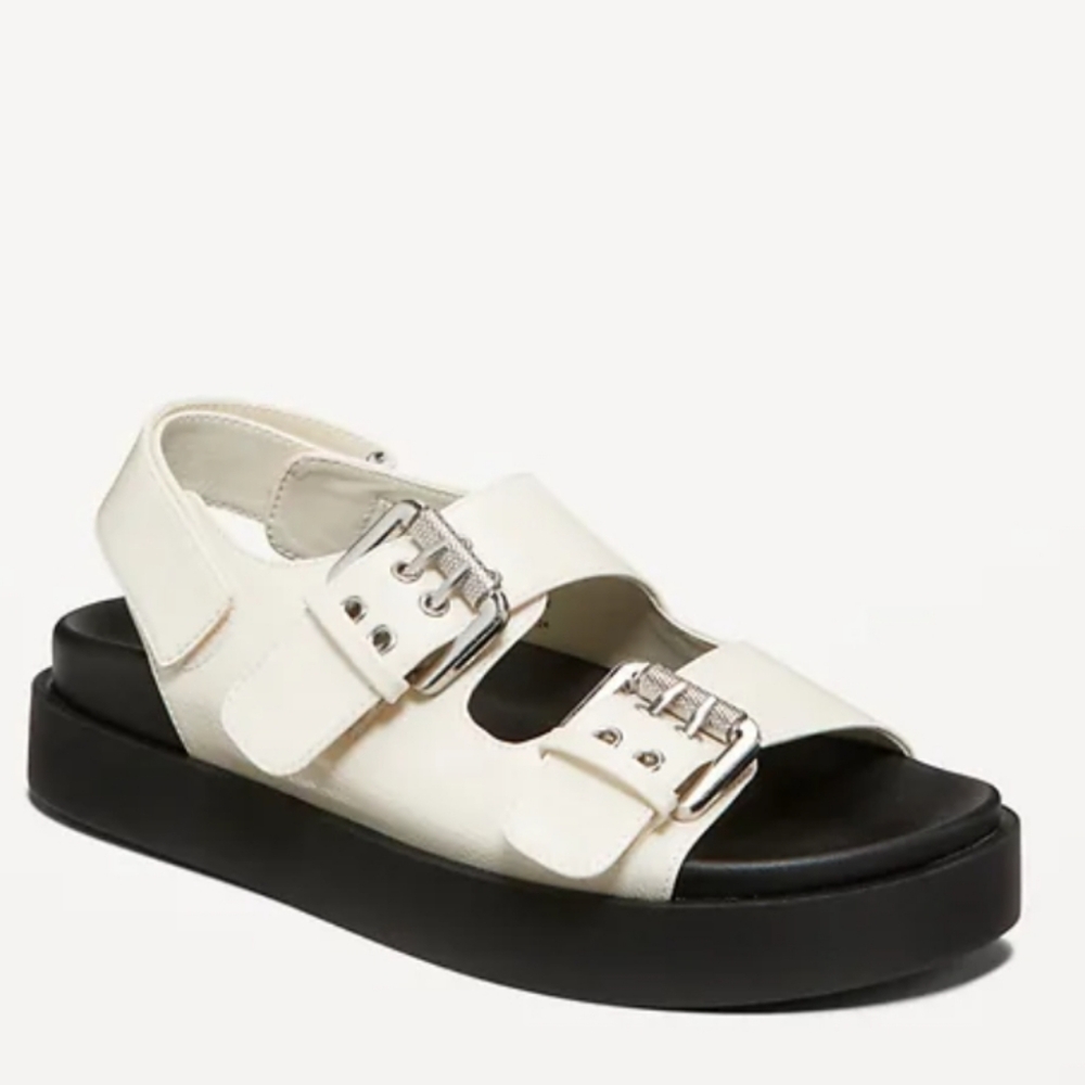 OLD NAVY Chunky Sandals With Buckles Size 8US